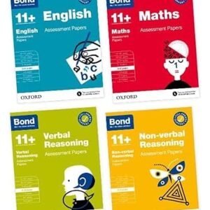 Bond 11+ English, Maths, Non-verbal Reasoning, Verbal Reasoning Assessment Papers 8-9 years Bundle (Bond: Assessment Papers) Paperback – 11 Nov. 2021