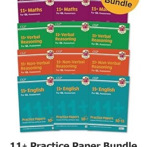 11+ GL Ultimate 12-pack Practice Paper Bundle with 48 Test Papers - for Ages 10-11 Paperback – 24 Sept. 2024